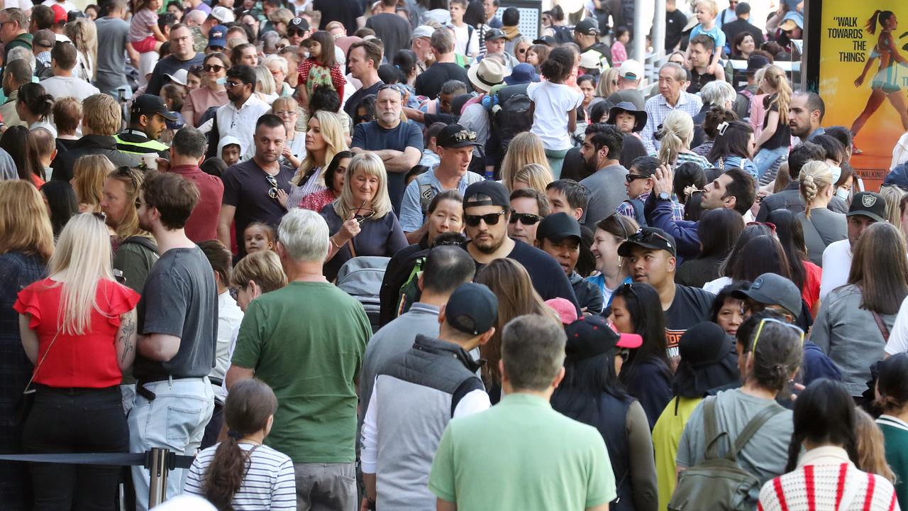 Massive crowds as Black Friday sales kick off