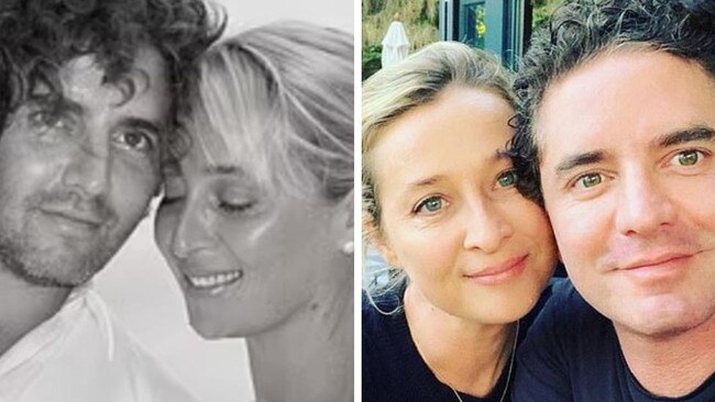 Vincent Fantauzzo and Asher Keddie. Picture: Instagram