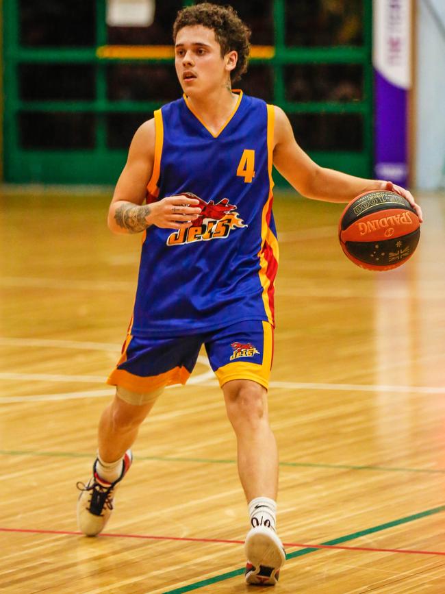 Star guard Will Burton will play in the 2021 DBL finals for Tracy Village after being granted a special exemption. Picture: Glenn Campbell