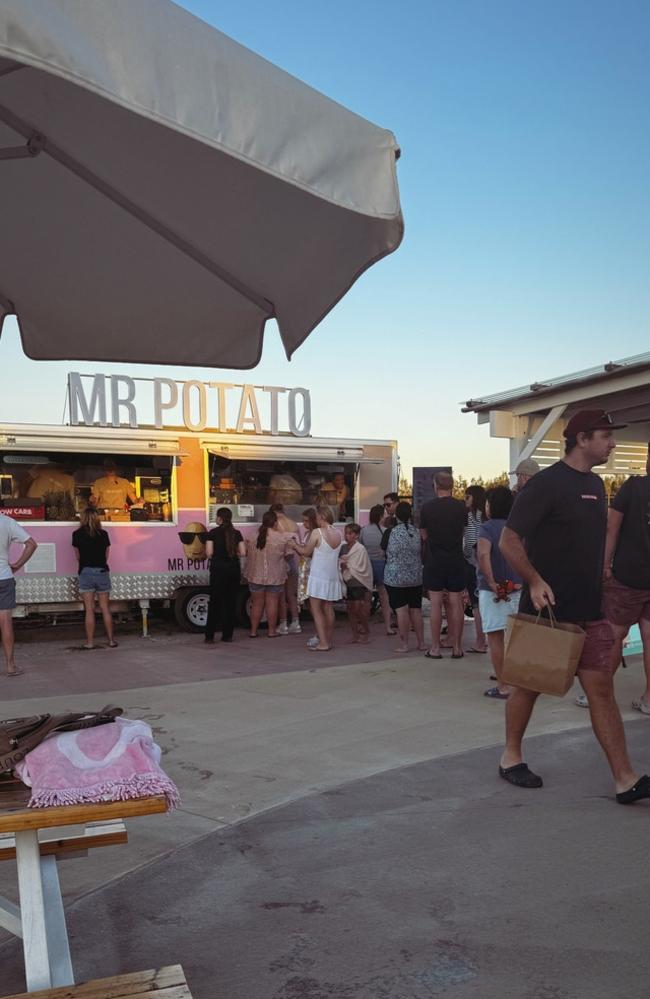 The Mr Potato crew have seen big lines at previous stops and Airlie Beach isn’t looking to be any different. Photo: Contributed