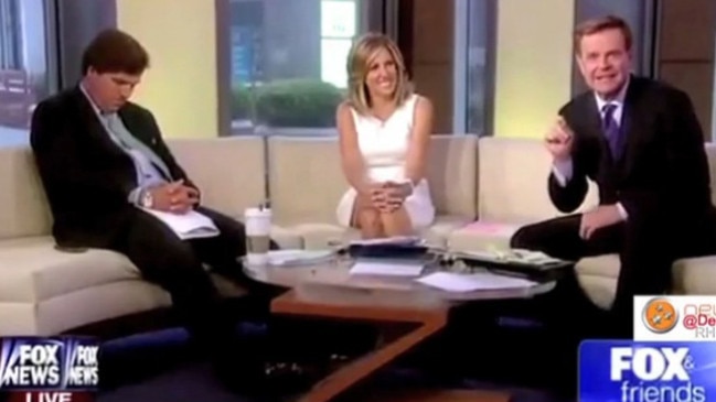 Early starts can be a killer ... Tucker Carlson fell asleep on live TV in 2013.