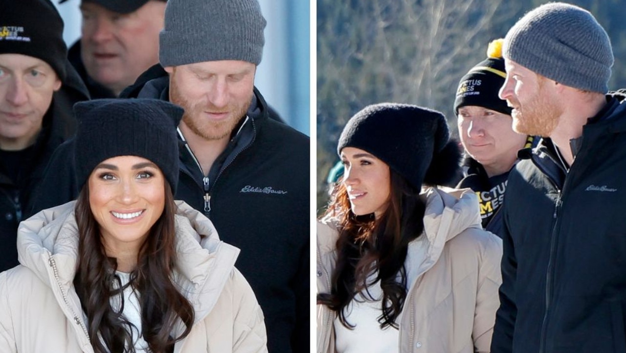 Prince Harry and Meghan Markle attend the 'One Year To Go' Invictus Games event in Vancouver. Picture: Andrew Chin/Getty Images