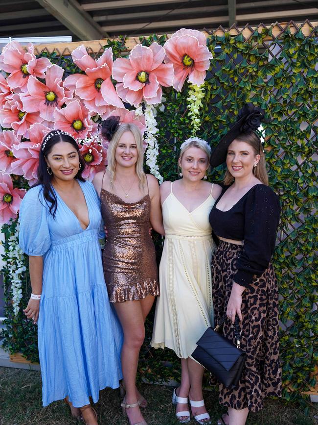 Rosie Brown, Kourtney Kersnovske, Deborah Morrison and Kayleigh mills