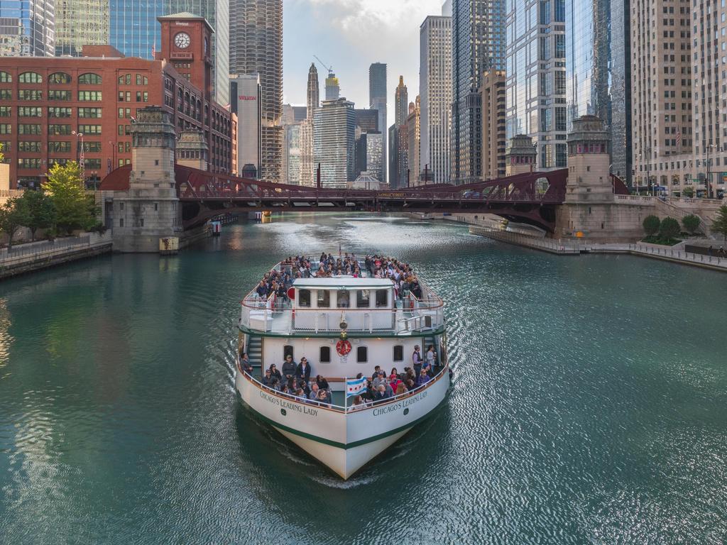 Chicago’s First Lady Architecture River Cruise tour is not to be missed. Picture: Barry Butler/ Supplied