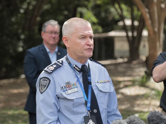 Queensland Corrective Services Commissioner Peter Martin has praised the efforts of staff.