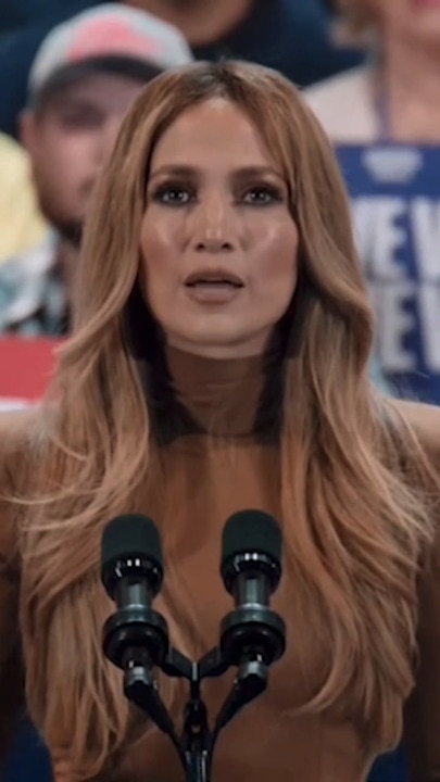 Jennifer Lopez supports Kamala Harris at Las Vegas rally