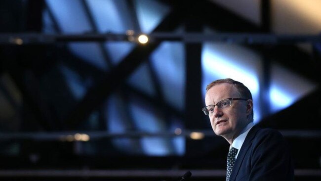 RBA governor Philip Lowe cut rates again yesterday. Picture: David Moir/Bloomberg