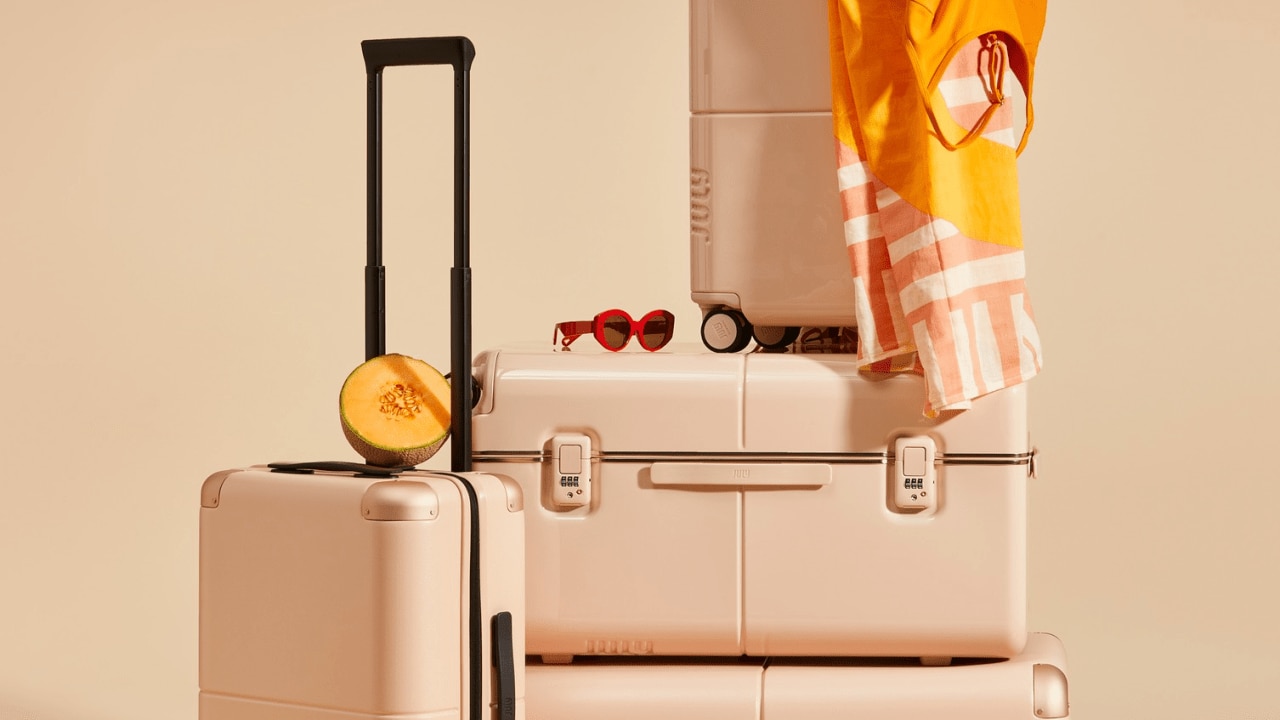 Orange Suitcases, Luggage & Travel Accessories