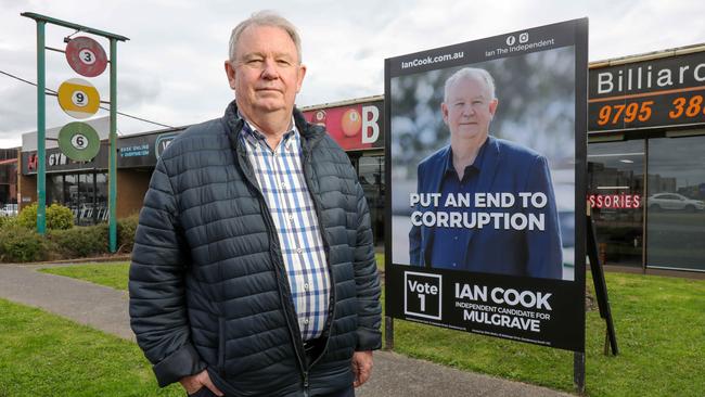 Businessman Ian Cook is running against Daniel Andrews in Mulgrave. Picture: Tim Carafa