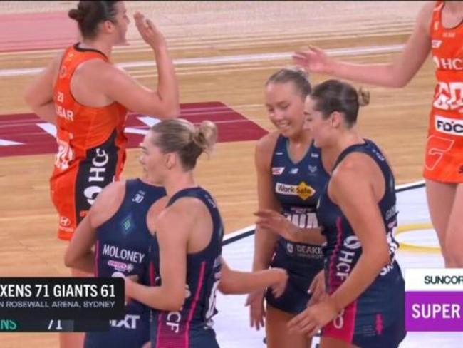 Vixens hold off spirited Giants