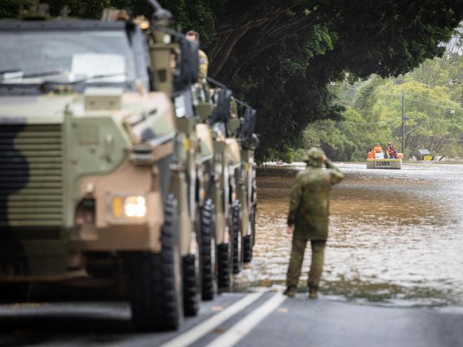 In March 2022, more than 3000 Australian Defence Force personnel assisted with clean-up and disaster relief efforts in areas such as Lismore, Richmond Valley, Ballina, Casino, Clarence Valley, Evans Head and Tweed Heads.