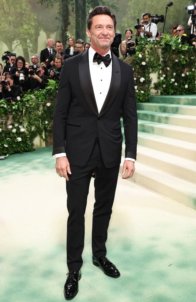 Hugh Jackman attends The 2024 Met Gala in New York. Picture: Jamie McCarthy/Getty Images
