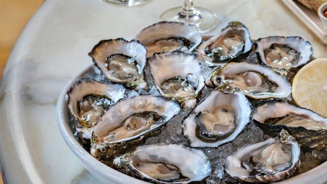 Oysters at Fishbank. Picture: Supplied.