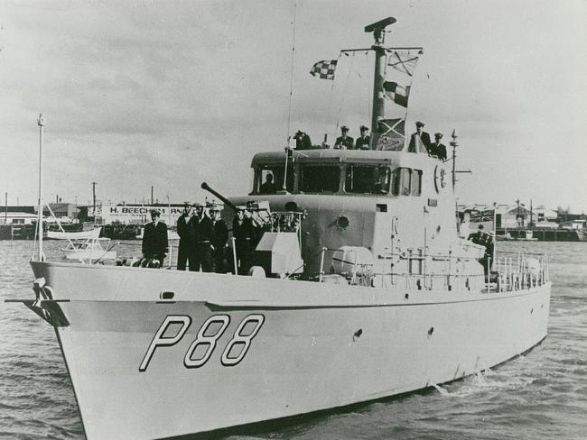 The HMAS Arrow.