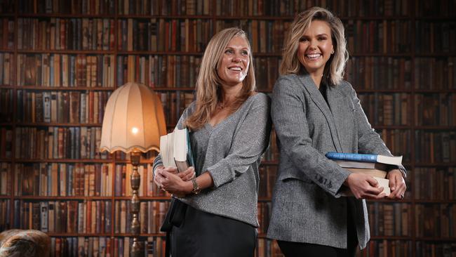 **** WARNING **** EMABRGO FOR SEPT 2ND ****SUNDAY TELEGRAPH - 24/8/18Edwina Bartholomew and Caroline Overington (LEFT) pictured at the Empire Hotel in Annandale today to launch the Sunday Book Club. Pic, Sam Ruttyn
