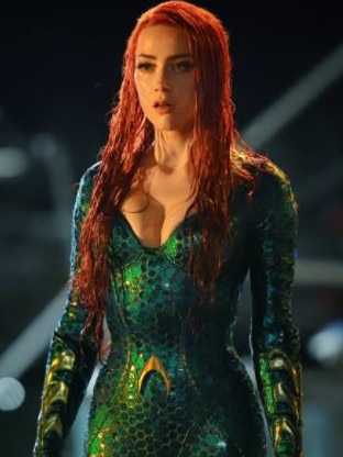 Amber Heard returned to the franchise as Mera.
