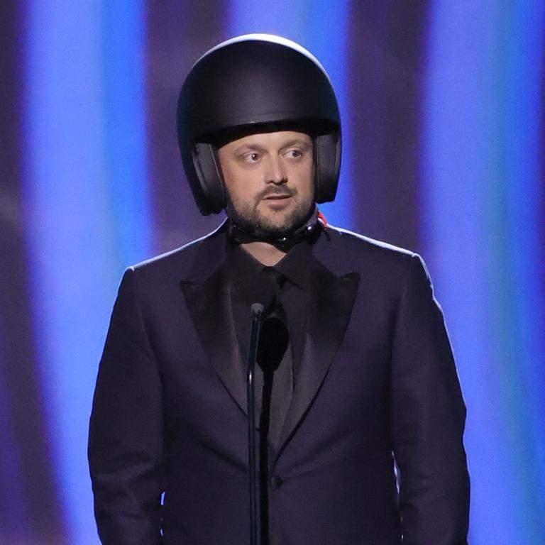 Nate Bargatze wasn’t taking any chances. Picture: Getty