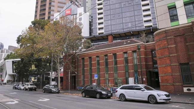 The proposed site for Melbourne’s second injecting room at 53 Victoria St. Picture: Wayne Taylor