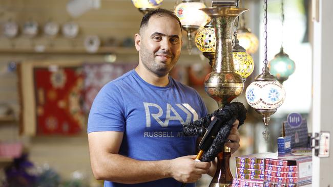 Dhyaa Al-Mazkuri is set to open a shisha bar in Cairns City in a matter of weeks. Picture: Brendan Radke