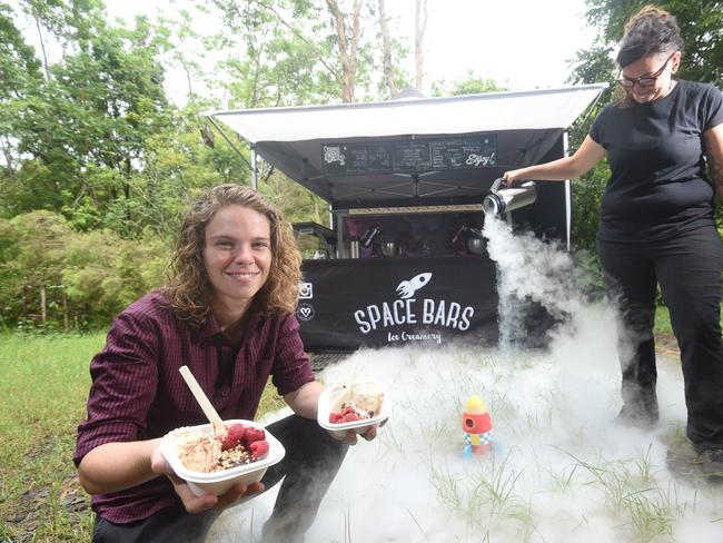 Katie Eves and Kashina Crabbe are moving their business to Lismore. Photo Marc Stapelberg / The Northern Star