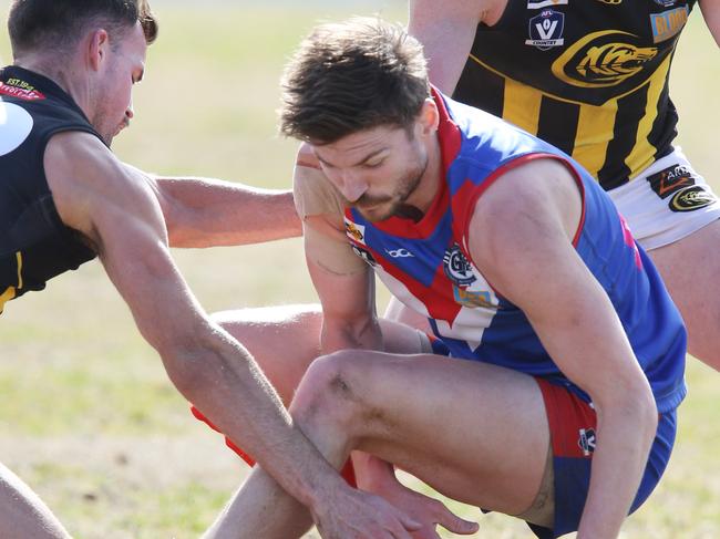 Football GFL: South Barwon v Colac.South Barwon 6 Luke Davis Picture: Mark Wilson