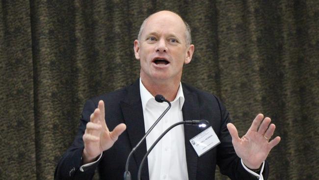 Former Queensland premier Campbell Newman insists his meeting with One Nation in Brisbane was as a “political commentator”. Picture: File