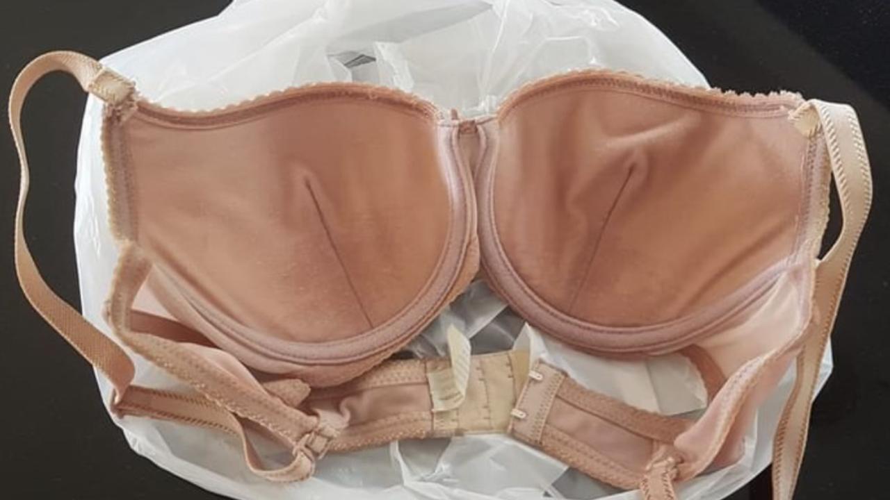Woman's horror night as push-up bra ruptures and leaks all over best dress