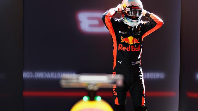 Driving the new F1 cars isn’t easy, says Daniel Ricciardo. Picture: Getty Images