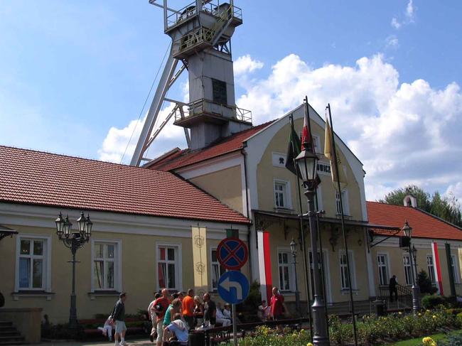 Entrance Wieliczka Salt Mine Poland