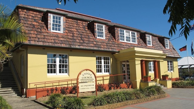 Kyogle Council chambers.