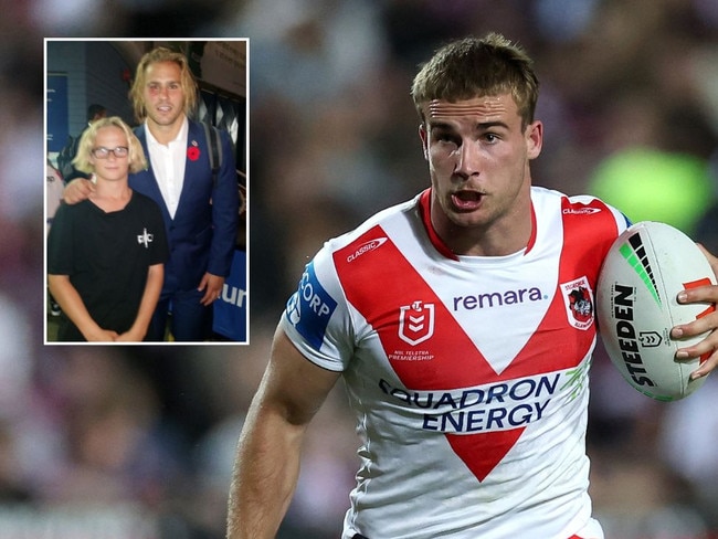 Toby Couchman has gone from Dragons superfan to emerging prop.