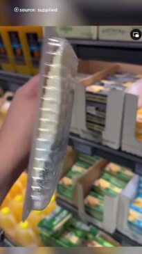 Woman finds disgusting cheese in Aldi
