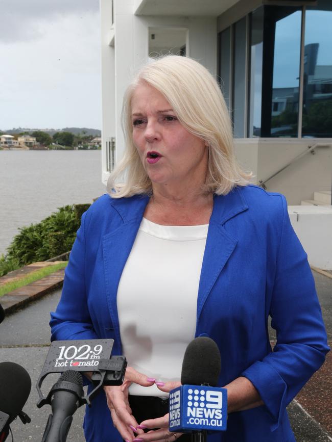 Karen Andrews has repeatedly called for Morrison to resign. Picture: Mike Batterham