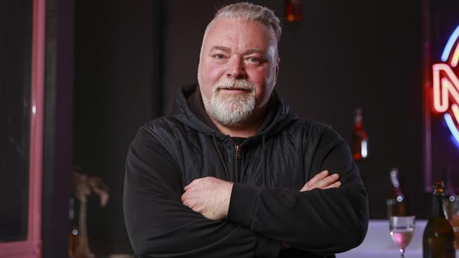 Australia’s biggest radio star Kyle Sandilands is taking police to court after they rejected his application for a gun licence. Picture: Justin Lloyd.