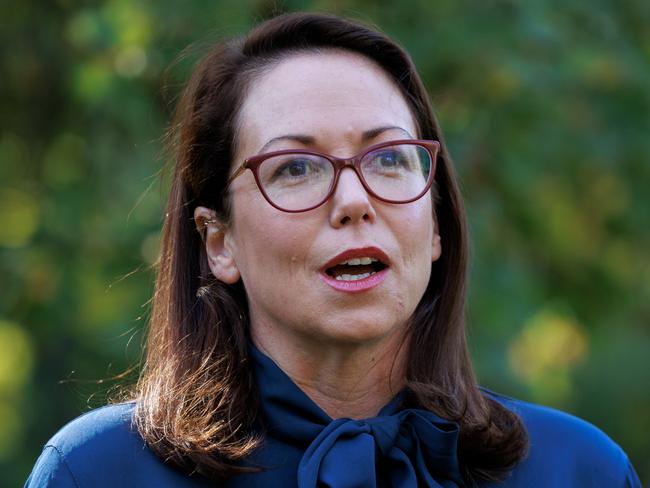 Victorian Attorney-General Jaclyn Symes says the proposed legislation will protect vulnerable Victorians from hate crimes. Picture: David Geraghty