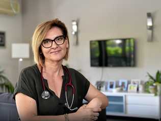 After 32 years of medical study, 51 year old Coast resident Jeannine Paterson has secured an intern role with Sunshine Coast University Hospital. Picture: Patrick Woods