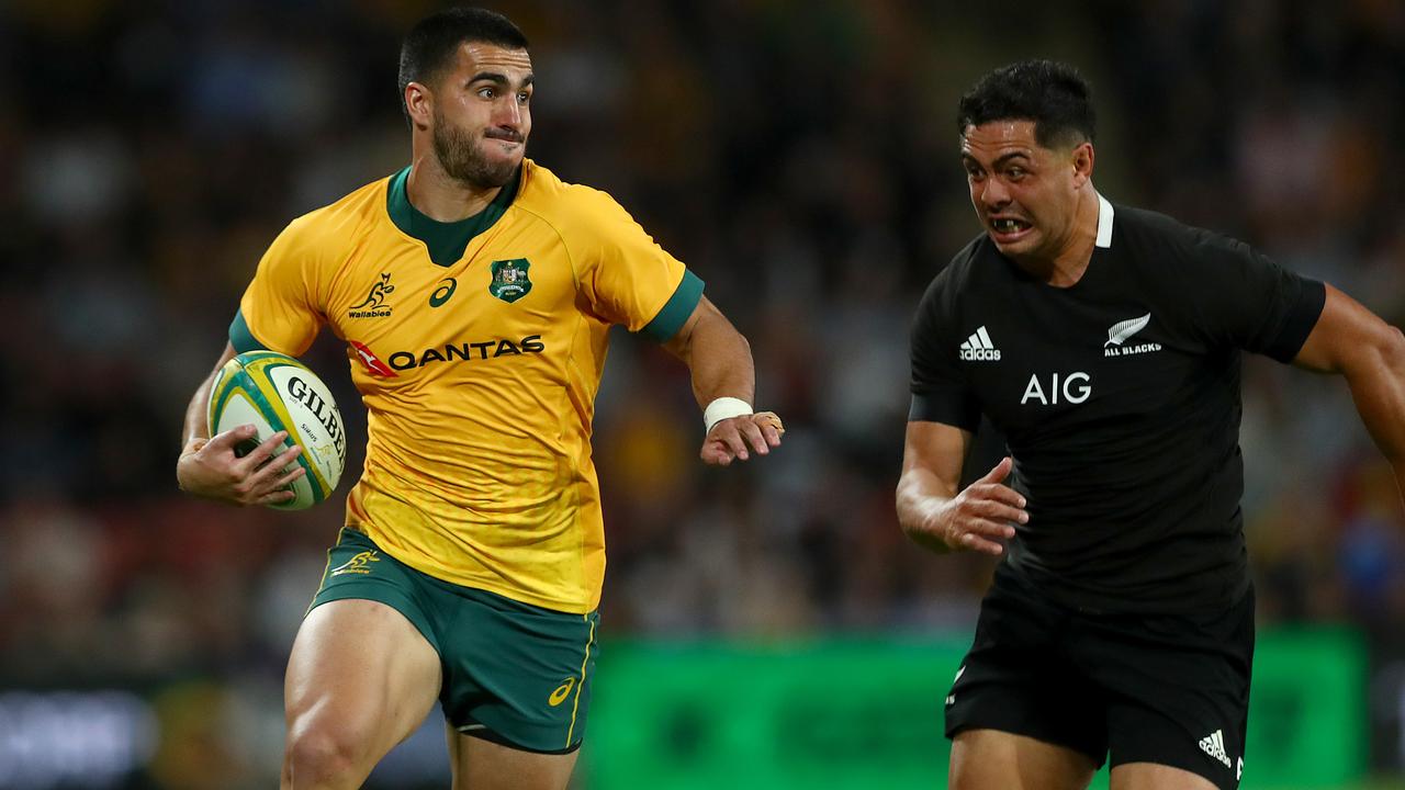 Tom Wright will retain his spot on the wing after an impressive debut against the All Blacks. Picture: Getty Images