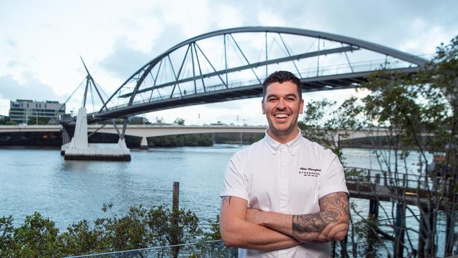 Stokehouse Q's new executive chef Ollie Hansford is holding a cooking class and fine dining experience on the Goodwill Bridge on October 26, 2019.