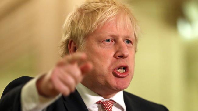 Boris Johnson’s handling of Huawei could help him shed the impression that he is Donald Trump’s poodle. Picture: AFP