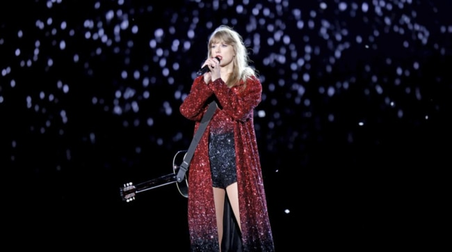 Taylor Swift in Foxborough, Massachusetts in May 2023. Picture: Scott Eisen/Getty Images