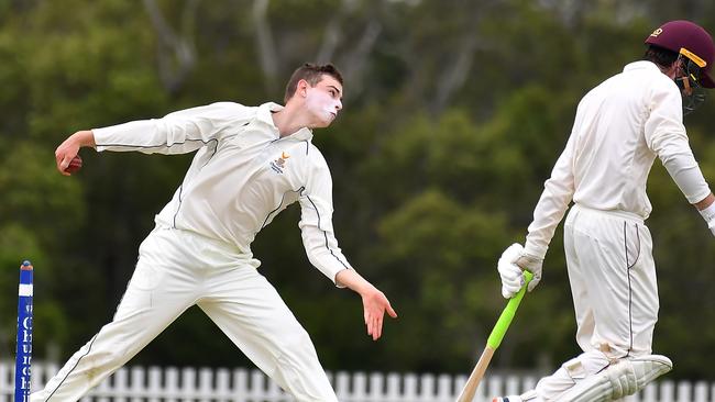 Churchie bowler Hamish McDonald made the side. Picture, John Gass.