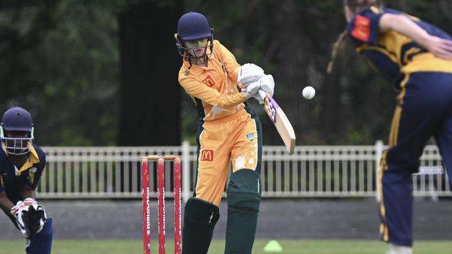 Bonnie Crimson was the best of the North Coastal batters. Picture: Martin Ollman