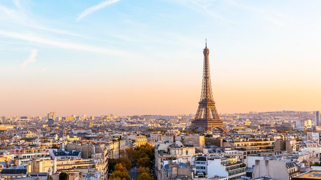 The beauty of Paris, France will always draw a crowd. Picture: Getty Images