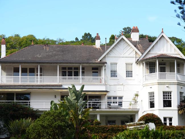 The seven-bedroom Victorian mansion in Point Piper could use some work. Picture: AFP/Peter Parks