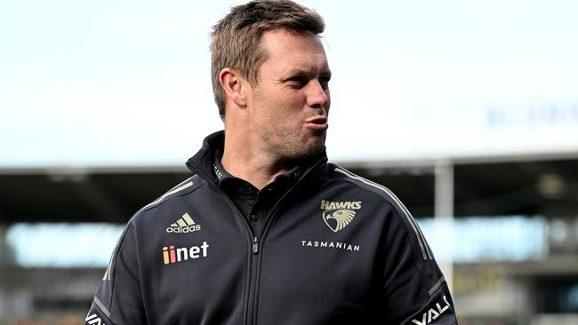 Hawthorn coach Sam Mitchell. Picture: Steve Bell / Getty Images