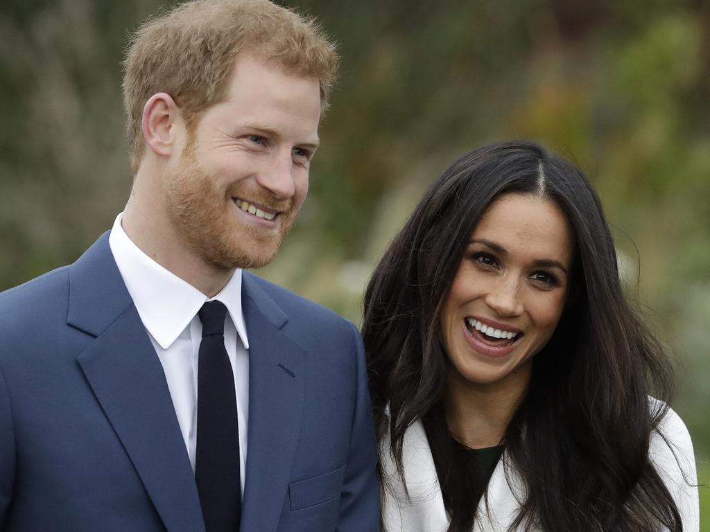 In giving up the HRH before their names, Harry and Meghan could be laughing all the way to the bank. Picture: AP Photo/Matt Dunham, File