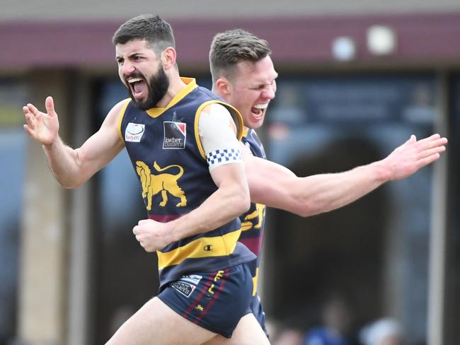 Nick Batsanis (left) joins Rosebud after a stack of success at Doncaster East.