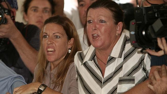 Shapelle's sister Mercedes and mum Ros Corby react to the judges' verdict.