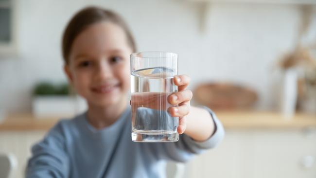 There is no “right” amount of water to have each day. Instead, water intake should be guided by thirst. Picture: iStock