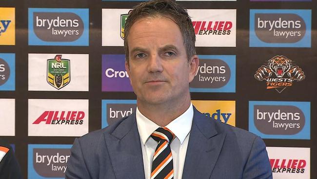 Wests Tigers CEO Justin Pascoe